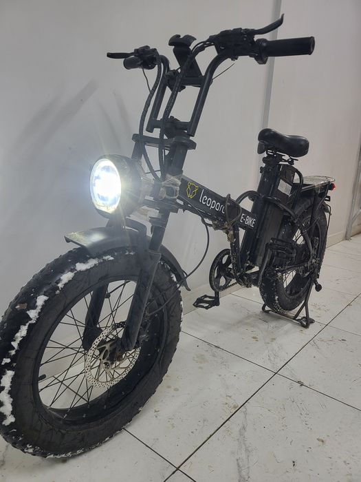 Электровелосипед электро велосипед Леопард Leopard в нормалной состоян