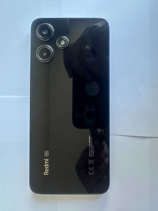 КАТО НОВ !!! Xiaomi Redmi 12 5G - 128GB - ЧЕРЕН - Две СИМ карти - Отключен