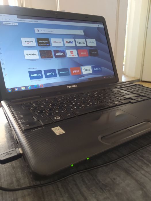 Лаптоп Тошиба сателите
