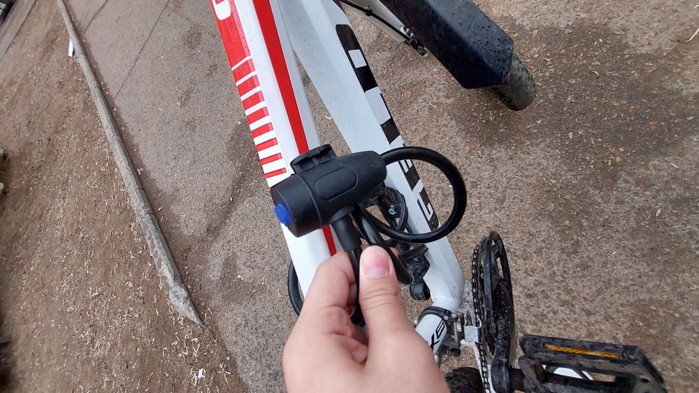 Белый Велосипед GELDA