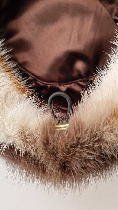 Мягкий норковый берет