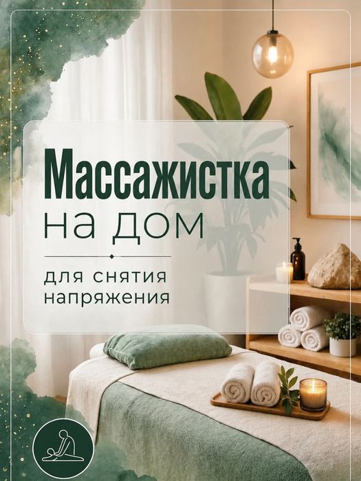 Массаж выезд, Алматы