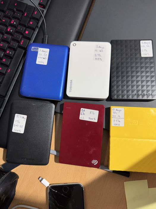 Hard disk Extern 1tb si 2tb Seagate Toshiba WD Digital