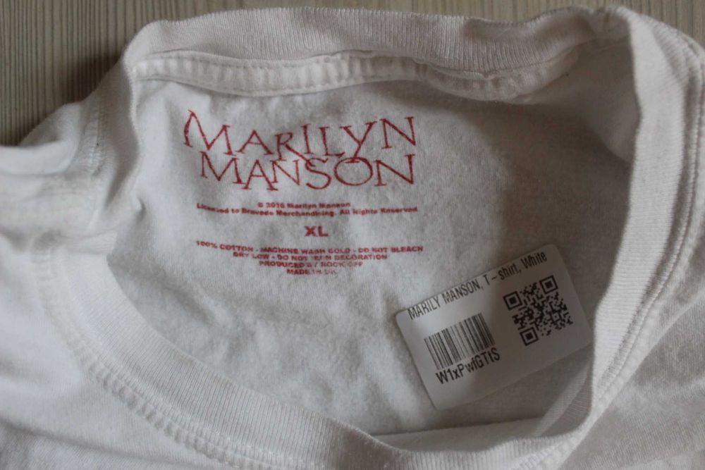 Tricou rock MARILYN MANSON - Antichrist Superstar, 2016,  XL, NOU