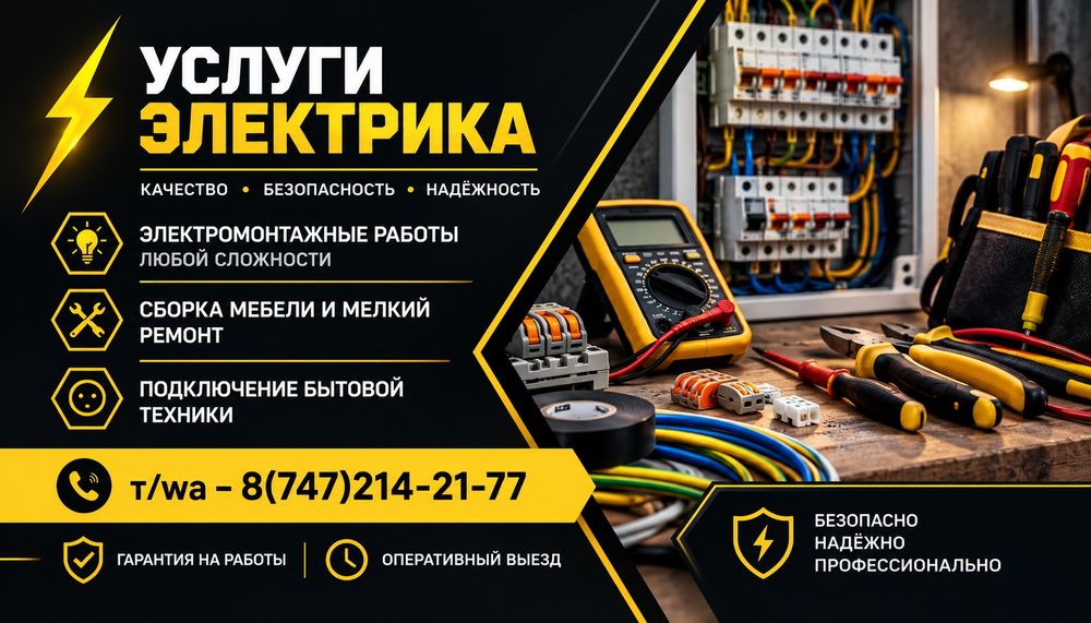 Услуги электрика