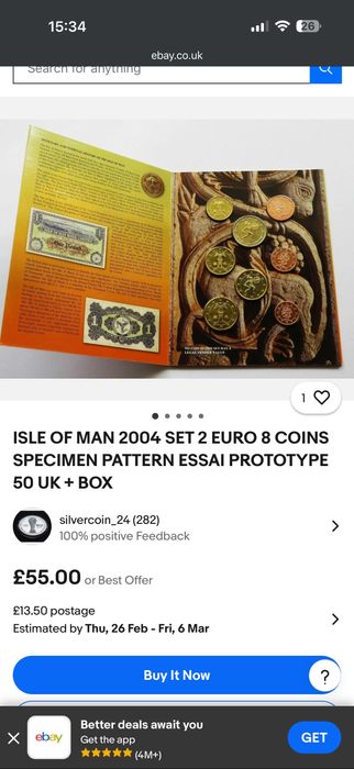 ISLE OF MAN (Колекционерски монети)