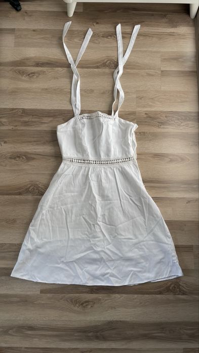 Сарафан белый летний