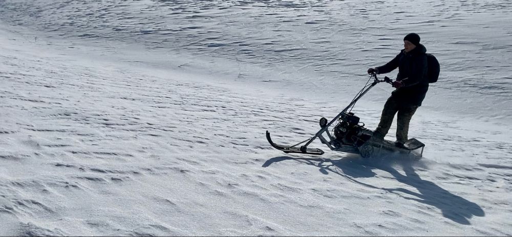 Мото Сноудборд 500кубов