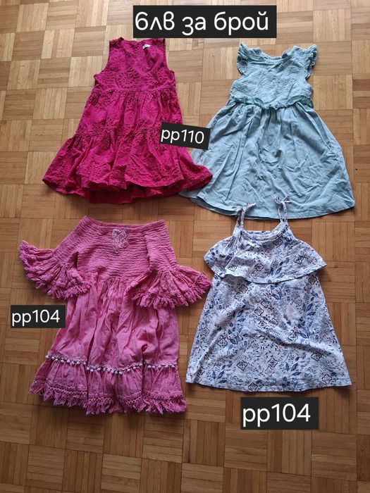 Летни дрешки за момиче