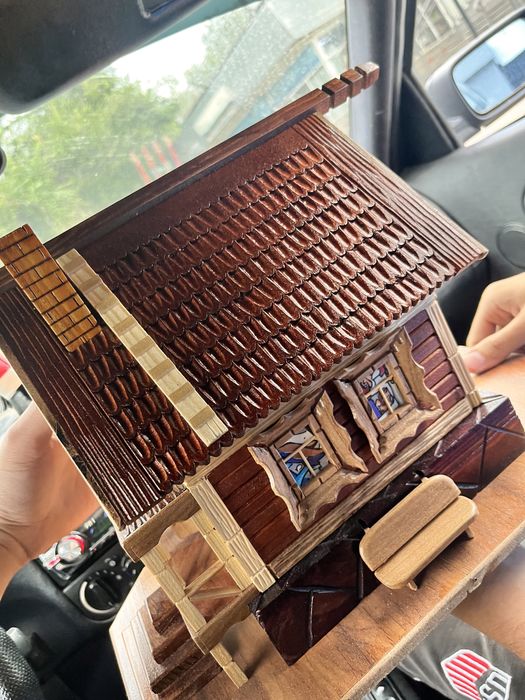 Шкатулка домик для укрошения