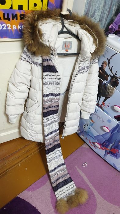 Зимний пуховик для девочки