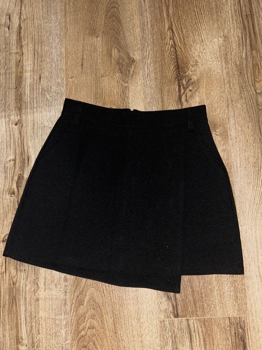 юбка шорты черная