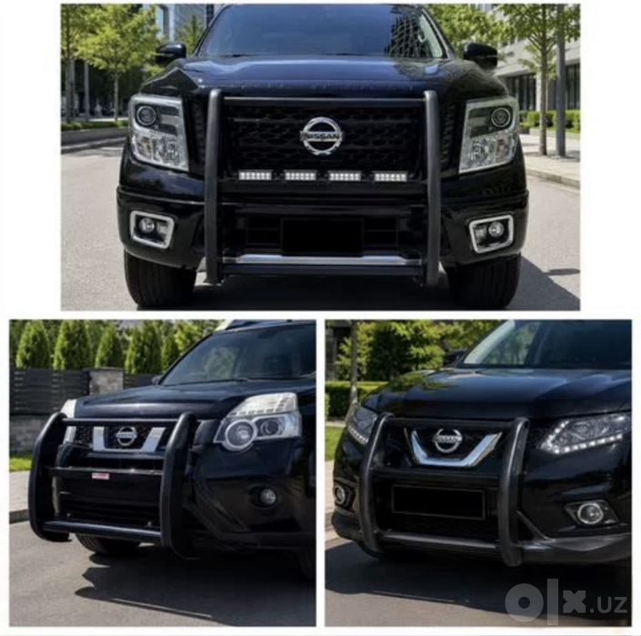 Защита бампера Nissan X-Trail Titan Кенгурятник