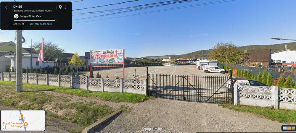 Teren de închiriat sau de vânzare suprațată 10495m Târgu Mureș afacere