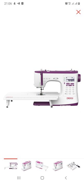 Бытовая швейная машинка necchi