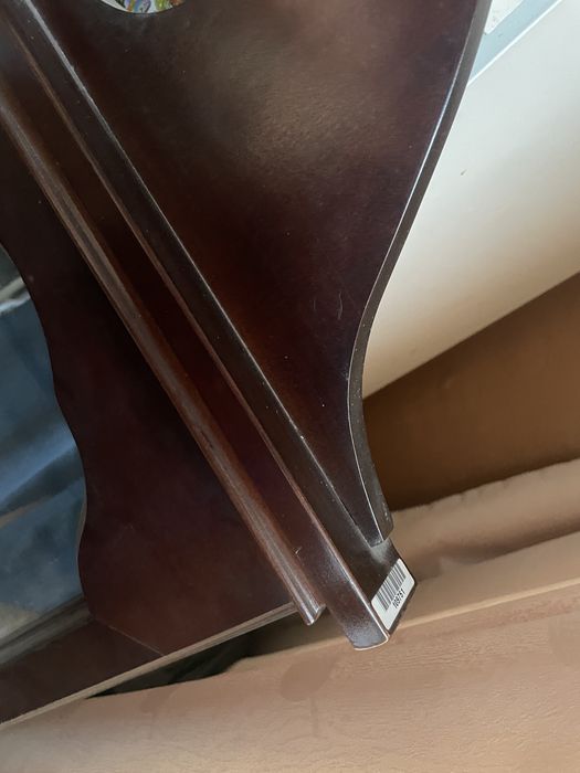 Класическо огледало с рамка масив,американско;Ikea бяло