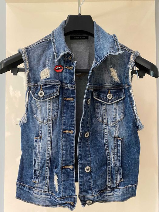 Дамско дънково яке, размер М