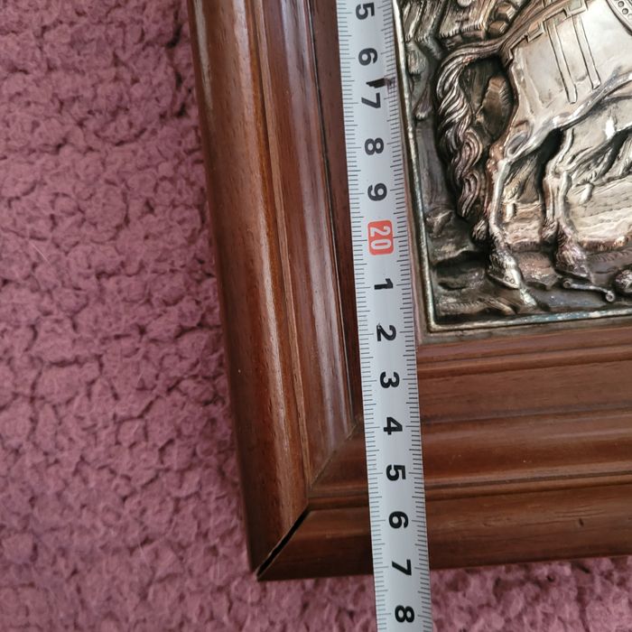 Икона сребрърна свети Геоги победоносец