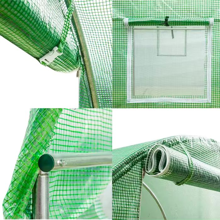 Sera de Gradina tip Tunel, 10x3x2m, Teava Galvanizata, NOU