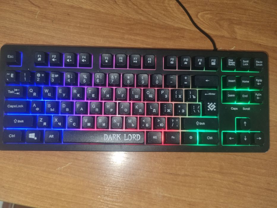 80% клавиатура dark lord