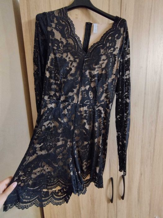 Елегантен дантелен гащеризон