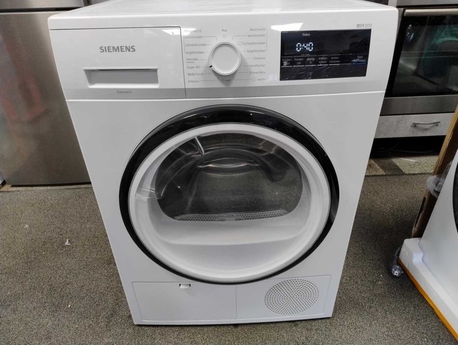 А++ Сушилня с термопомпа Siemens-Сименс iQ300 8 кг SoftDry