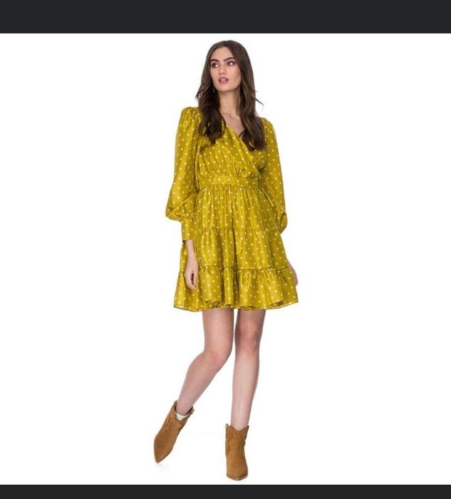 Rochie eleganta matase Framboise