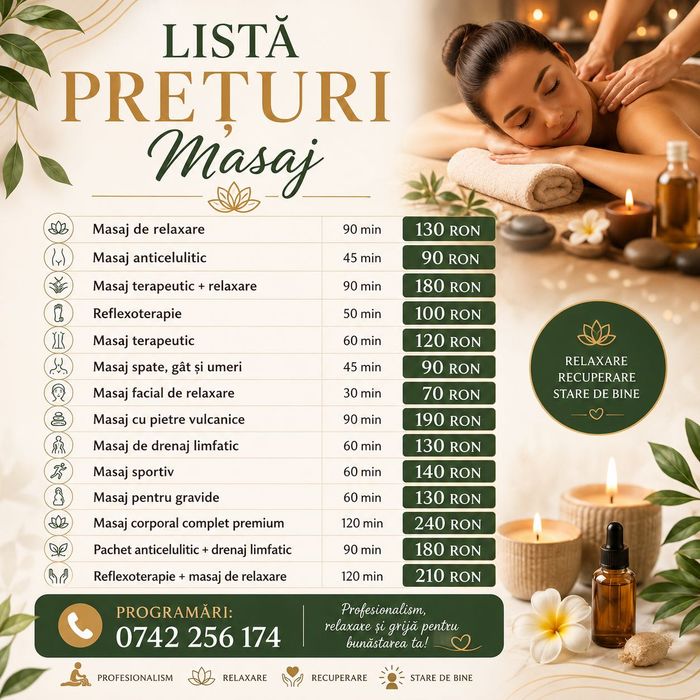 Masaj de relaxare