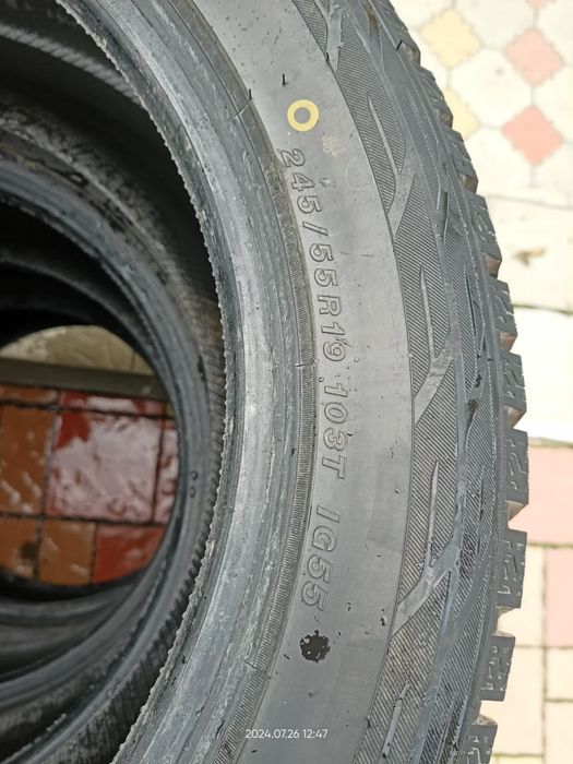 продам зимнюю резину 245×55×19