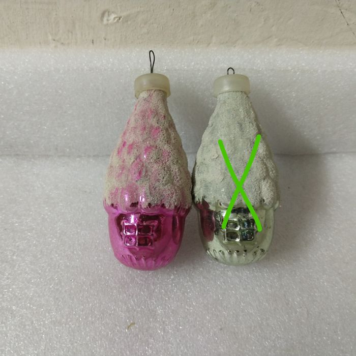 Ёлочные игрушки, СССР.