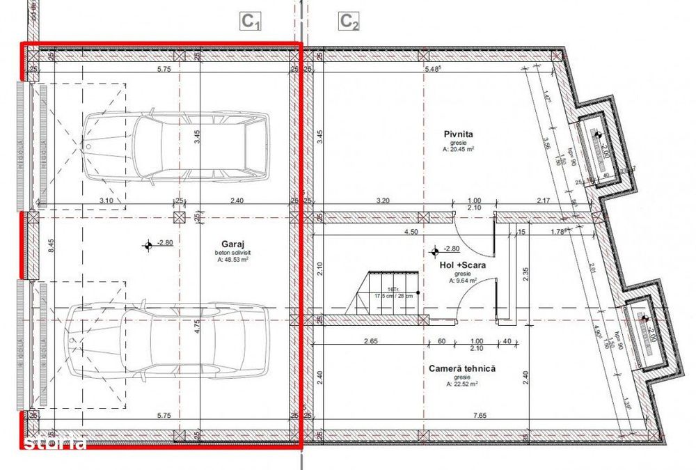 Duplex cu arhitectura deosebita si panorama spre oras | Dambul Rotund