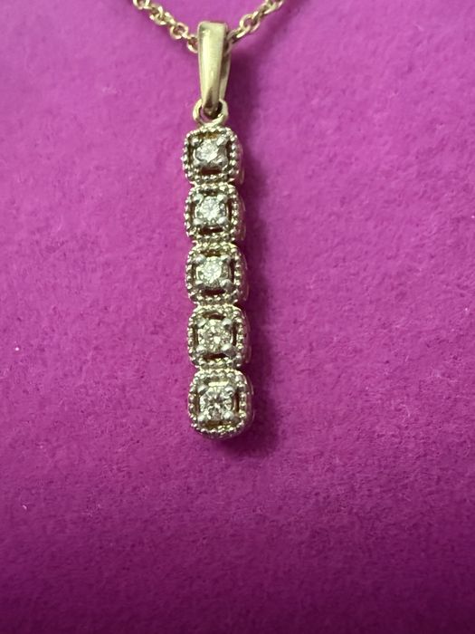Бриллиантовый кулон