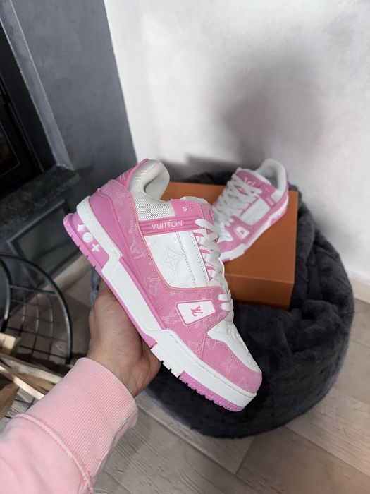 Louis Vuitton LV Trainers Pink Rose / Roz
