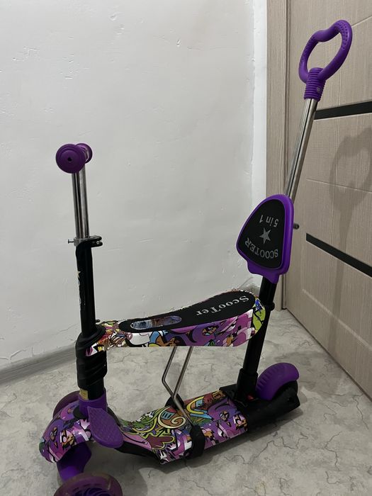 Продам детский самокат 5в1