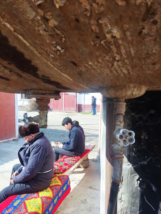 Цистерна с ногой