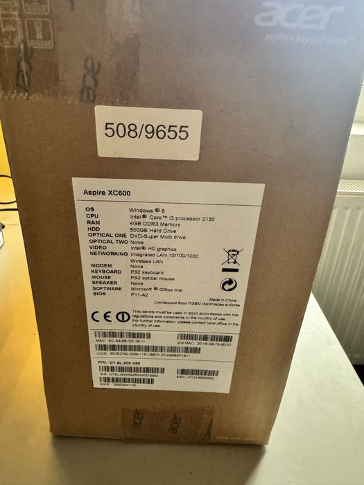 Calculator Acer i3-2130