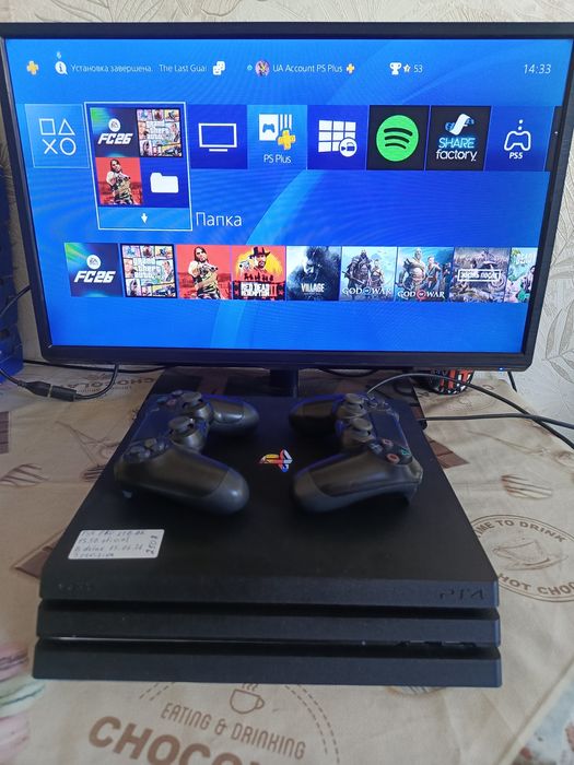 Ps4 PRO 1TB 4k UHD +ps deluxe подписка