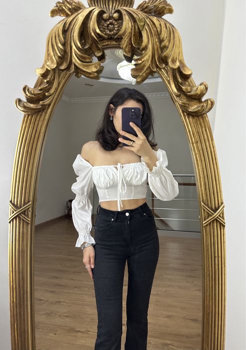 Блуза из креп-шифона р. S, M