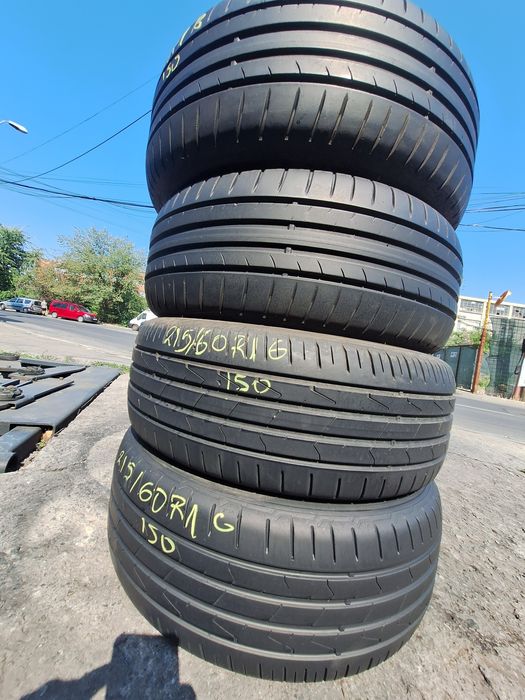 4 anvelope vara 215/60r16 Dunlop/ Hankook 2022 Montaj Gratuit