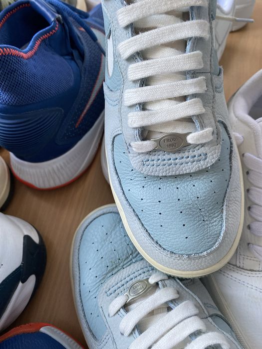 Ghete Nike  Air Bleo cu alb