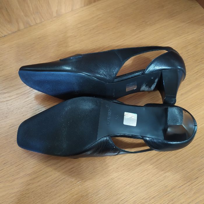 Кожаные туфли 36 размера