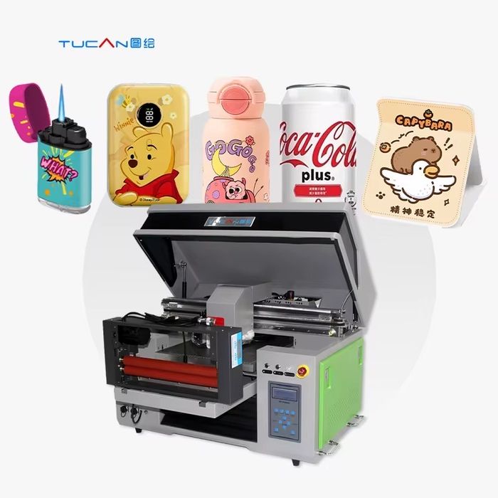 UV printer 2v1 планшетний и рулоний печат 4060