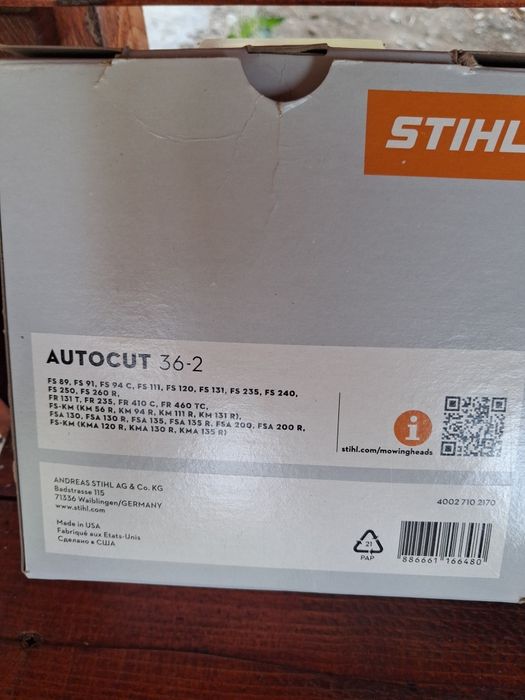 Tambur motocoasa stihl cu fir carbon 3mm stihl