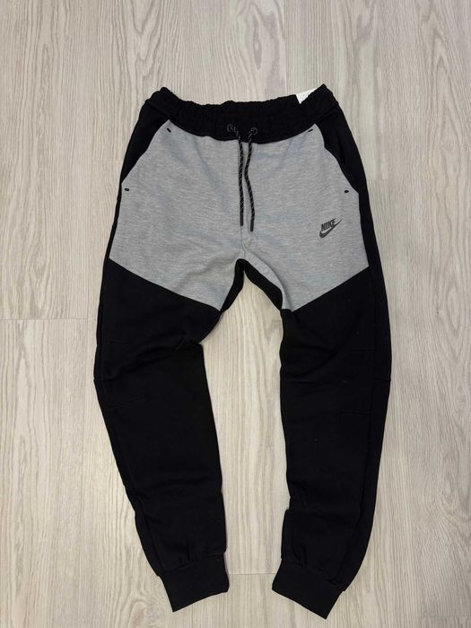 Trening Nike TECH Fleece Negru Gri 2024 - Set Complet Bumbac