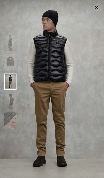 Blauer USA Елек 'DANNY' Черен