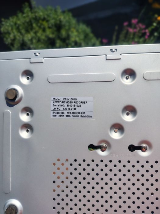 Echipament NVR înregistrare video camera