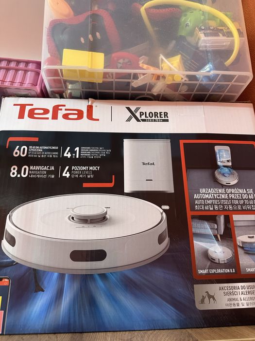 Робот пылесос новый Tefal