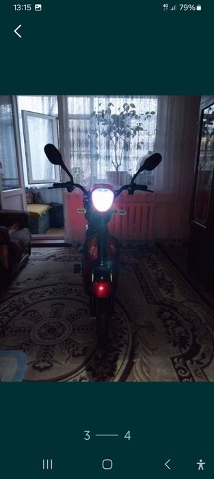 Электроскутер новый