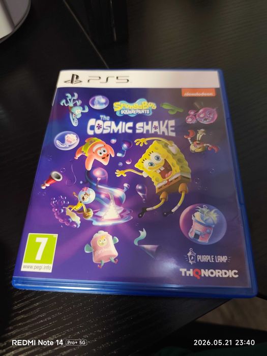 Видео игра за Плейстейшън 5 (spongBob the cosmic shake)