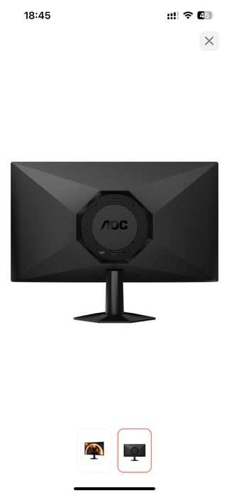 Монитор 27" AOC 25G50Z черный